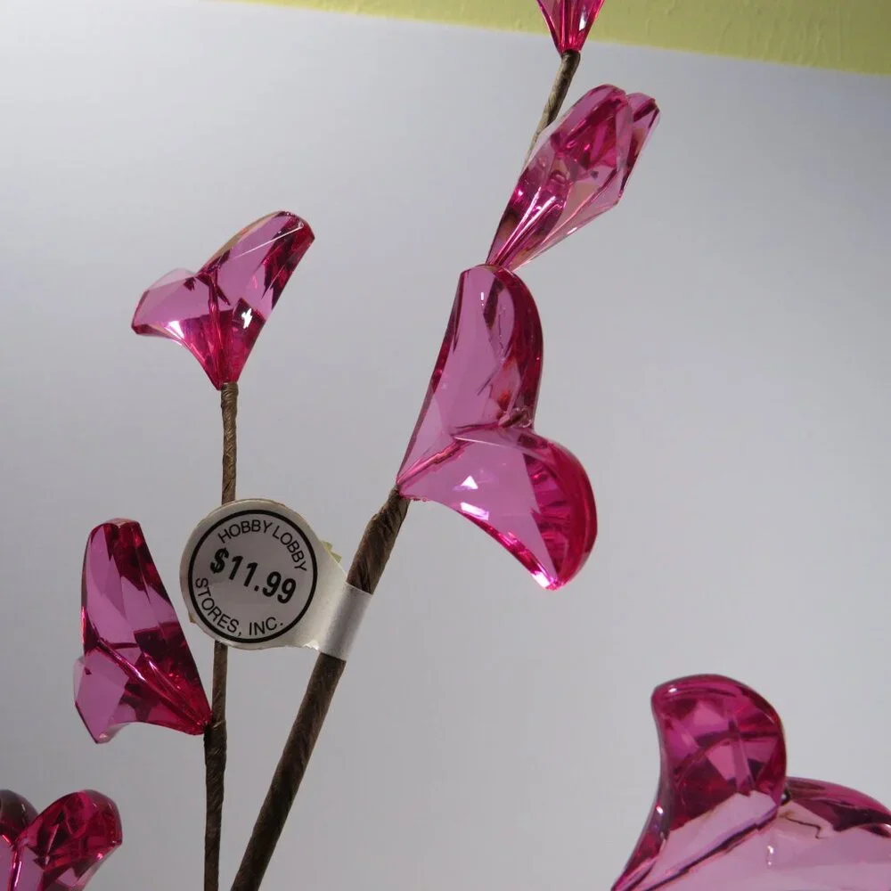 Giant Flower Bead Floral Pic (10 hearts per pick) Multi-dimensional #2 (One pick